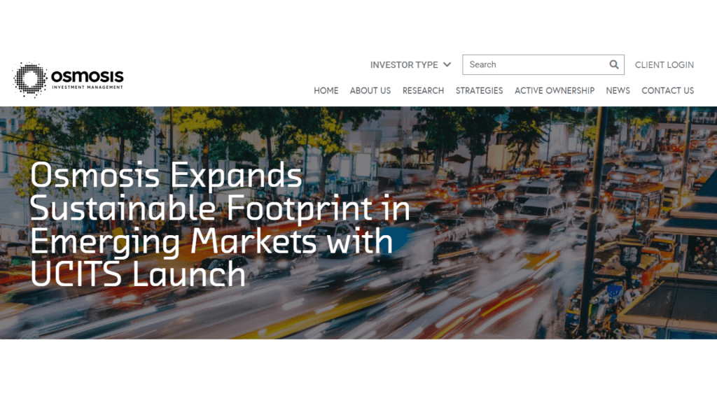 Osmosis Launches $80 Million Emerging Markets Transition Fund