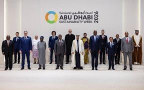 Abu Dhabi Awards Sustainability Labels to Private Sector Leaders at ADSW 2026