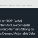 CDP 2025 A List Shows Rising Corporate and Government Demand for Environmental Disclosure