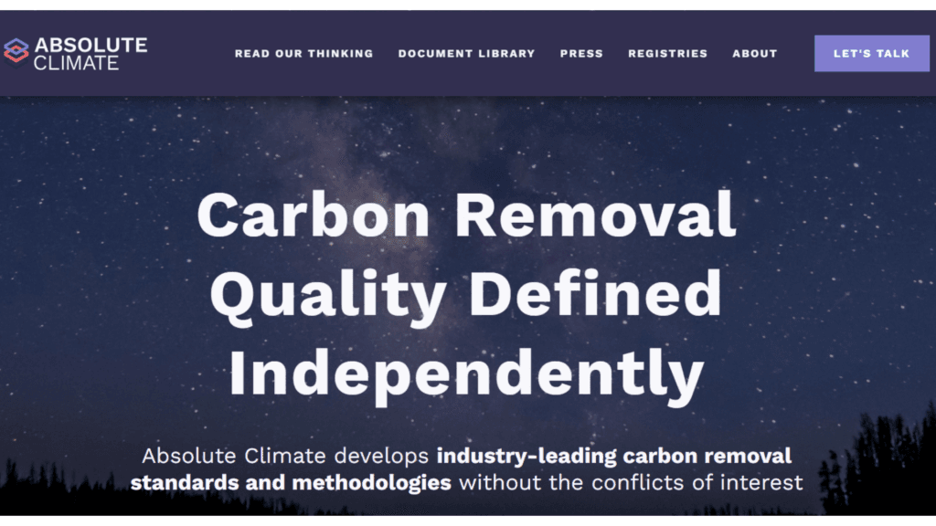 Absolute Climate Launches Certification Framework to Monetize Verified Low-Carbon Product Benefits