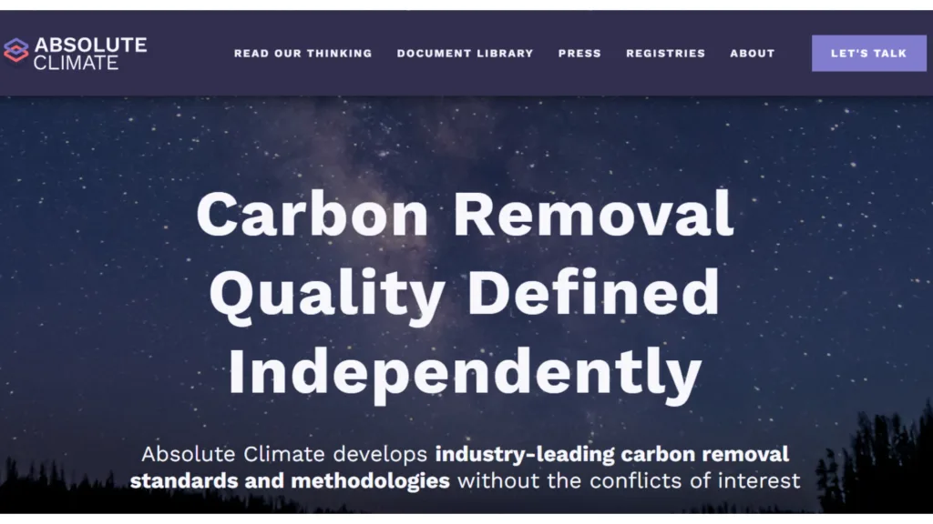 Absolute Climate Launches Certification Framework to Monetize Verified Low-Carbon Product Benefits