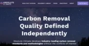 Absolute Climate Launches Certification Framework to Monetize Verified Low-Carbon Product Benefits