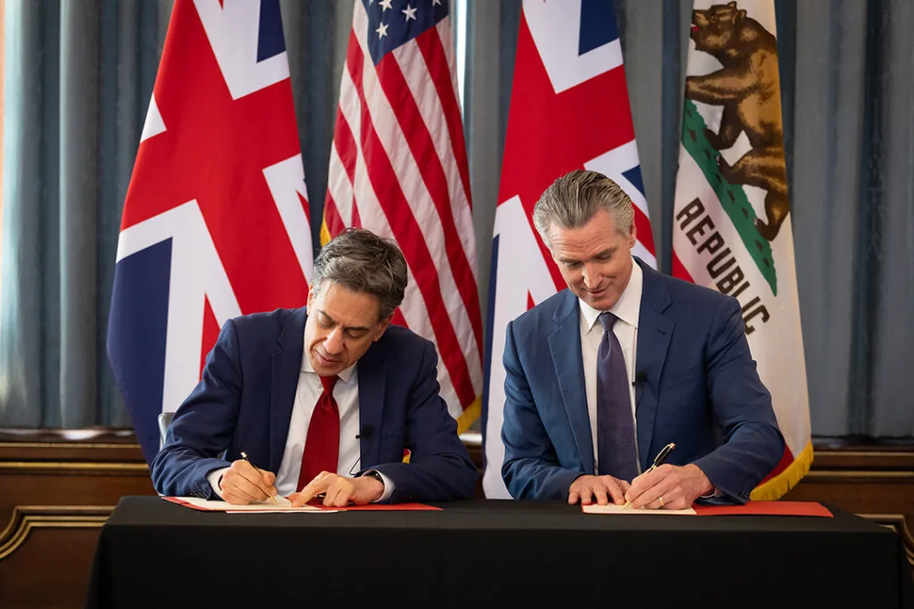 California And UK Deepen Climate Partnership As Octopus Energy Commits Nearly $1 Billion To Clean Tech