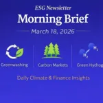ESG Newsletter Morning Brief