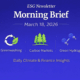 ESG Newsletter Morning Brief
