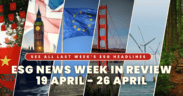 ESG NEWS WEEK IN REVIEW 19 APRIL - 26 APRIL
