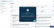 live screenshot of Novata Regulatory Navigator interface