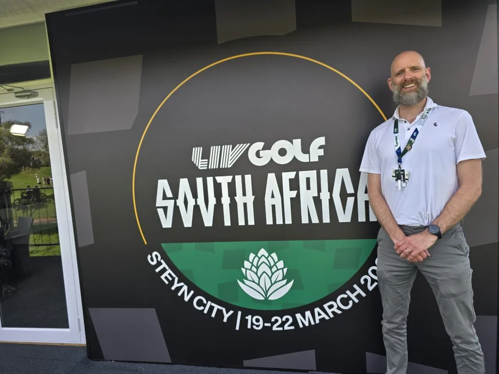 Jake Jones, SVP of Impact and Sustainability at LIV Golf