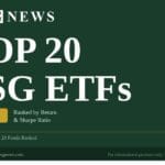 ESG News ranked top 20 ESG ETFs