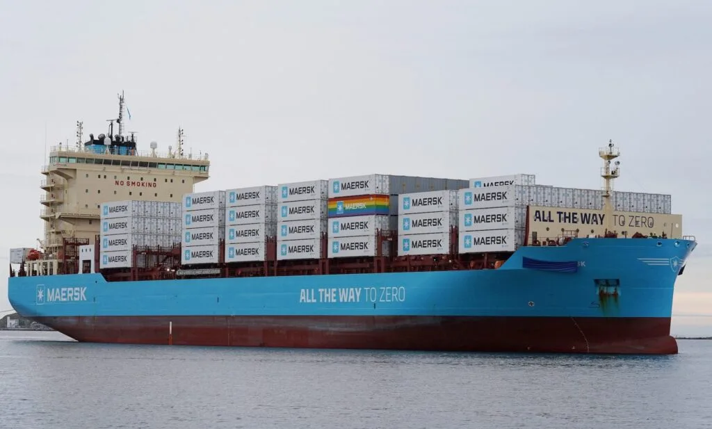 Maersk Advances Shipping Decarbonization With First 100% Ethanol Voyage
