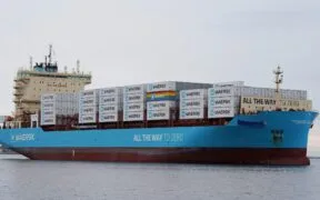 Maersk Advances Shipping Decarbonization With First 100% Ethanol Voyage