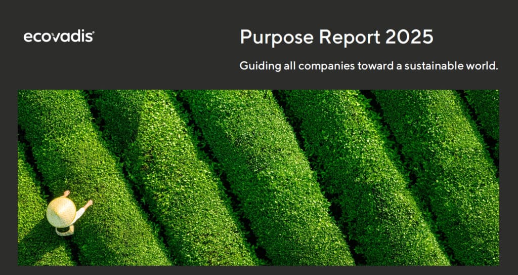 EcoVadis 2025 Purpose Report Targets 300,000 Companies By 2030 As Sustainable Procurement Spend Tops $2.1 Trillion