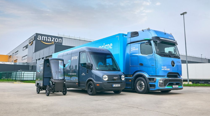 Amazon's 50,000 Electric Delivery Vans Put Corporate Climate Pledges to the Test